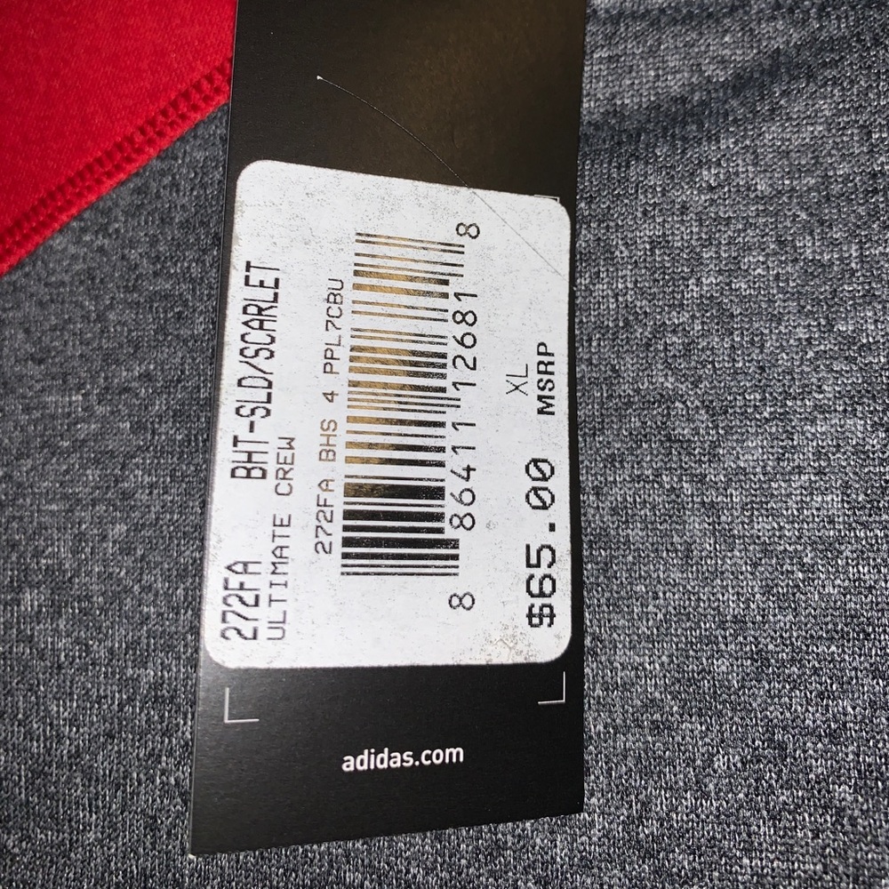 SOLD❗️Chicago Bulls Adidas Climawarm Red Sweater - Picture 5 of 5